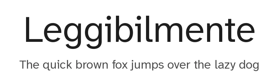 Leggibilmente