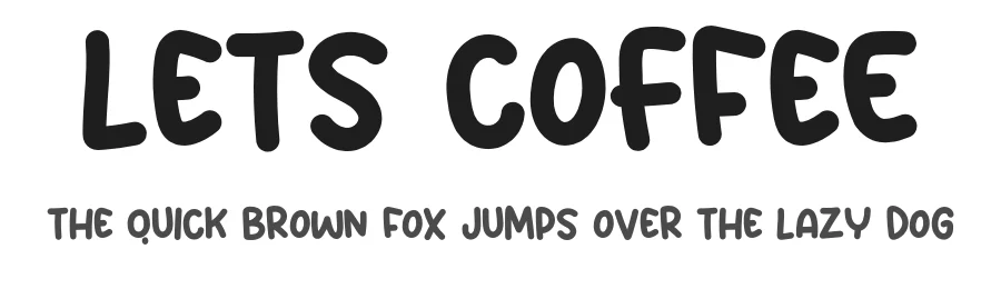 Lets Coffee by Khurasan — Script Handwritten Font
