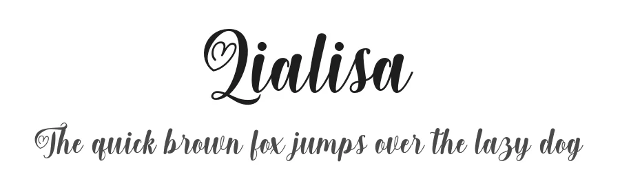 Lialisa by Khaidir — Script Handwritten Font