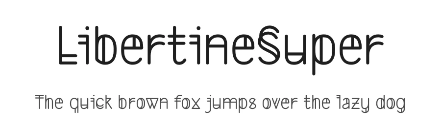 LibertineSuper by Bastien Sozeau — Sans Serif Font