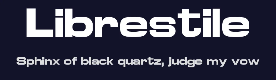 Librestile — Sans Serif Font — thumbnail 2
