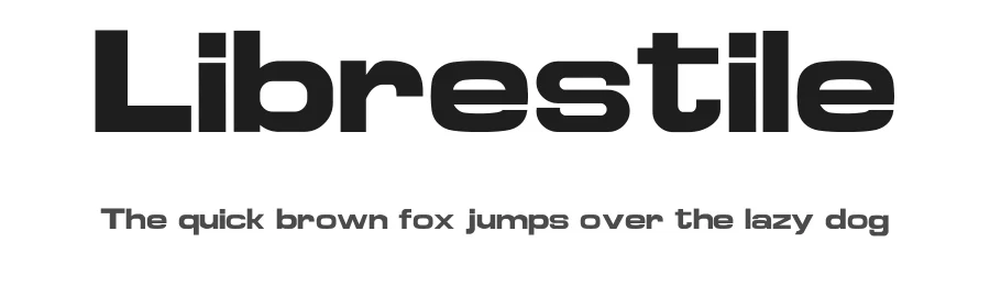 Librestile β Sans Serif Font