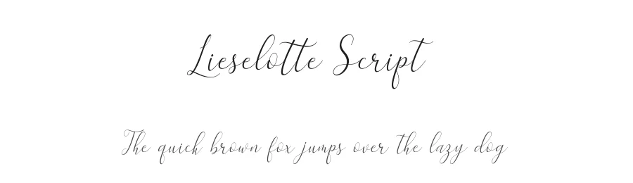 Lieselotte Script by Uloel Design — Script Handwritten Font