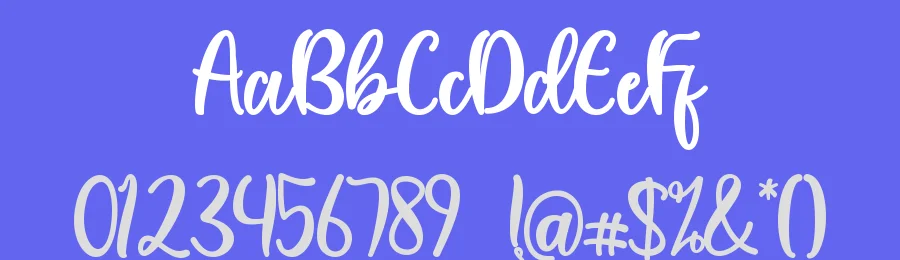 Light Sunday by Yoga Letter 2021 (Isroni Yoga Prasetya) — Script Handwritten Font — thumbnail 3