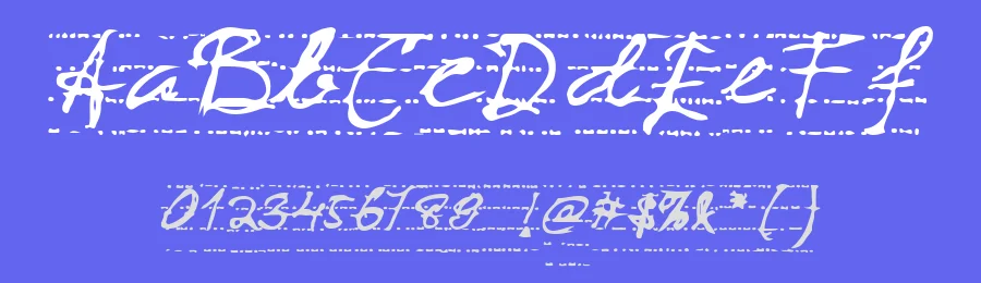 Line Script — Script Handwritten Font — thumbnail 3