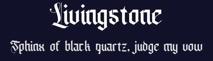 Livingstone by Stringlabs — Display Font — thumbnail 2