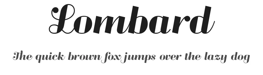 Lombard by Ania Wieluńska — Script Handwritten Font