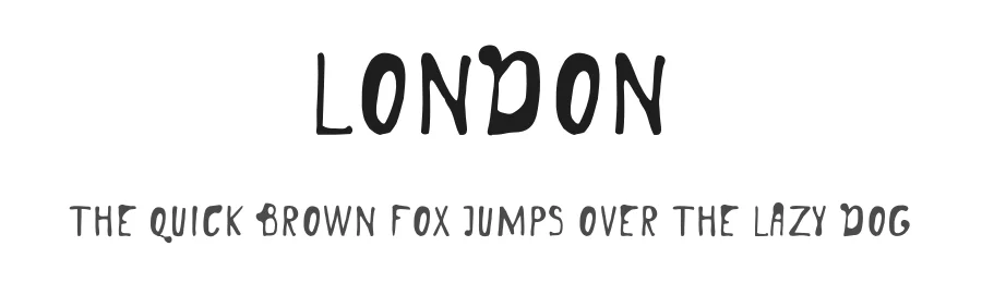 London by Olga Kozlova — Script Handwritten Font