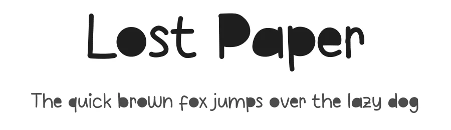 Lost Paper by Khurasan — Script Handwritten Font