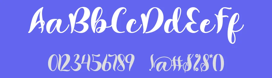 Lottie by Yoga Letter 2021 (Isroni Yoga Prasetya) — Script Handwritten Font — thumbnail 3