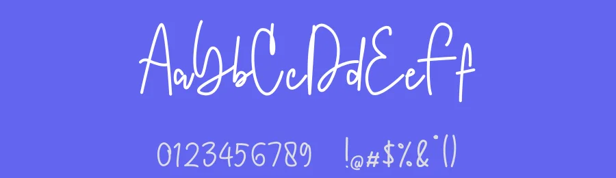 Louise Fleur — Script Handwritten Font — thumbnail 3