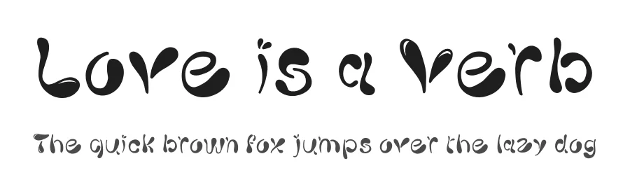 Love is a Verb