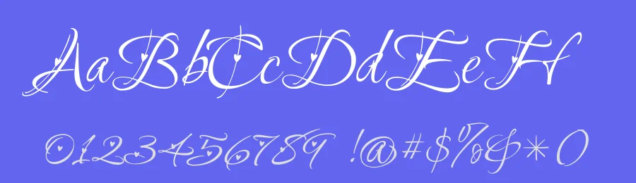 Love Light by Robert E. Leuschke — Script Handwritten Font — thumbnail 3