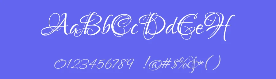 Lovers Quarrel by Robert E. Leuschke — Script Handwritten Font — thumbnail 3