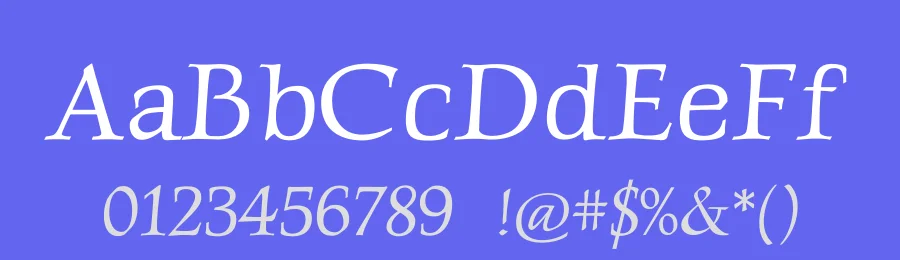Luxurious Roman by Robert E. Leuschke — Serif Font — thumbnail 3