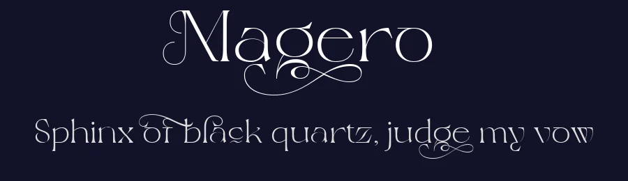 Magero by Ekayasa — Serif Font — thumbnail 2