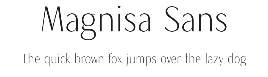 Magnisa Sans
