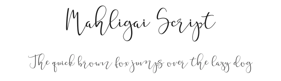 Mahligai Script by Murtadha — Script Handwritten Font