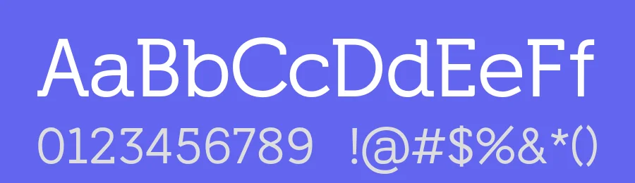 Mailpile by Brennan Novak with help from Sveinbjorn Palsson — Slab Serif Font — thumbnail 3