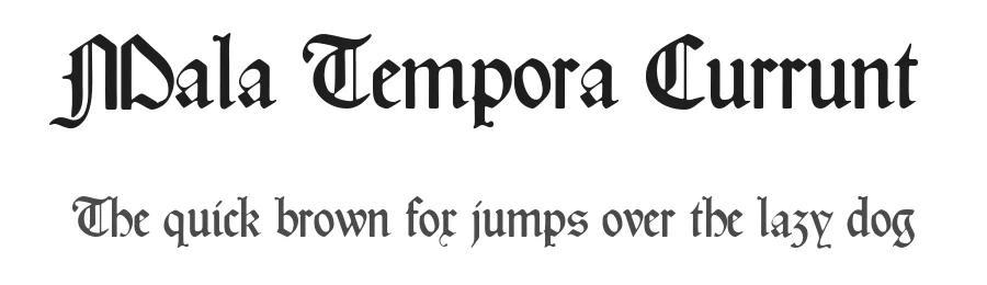 Mala Tempora Currunt