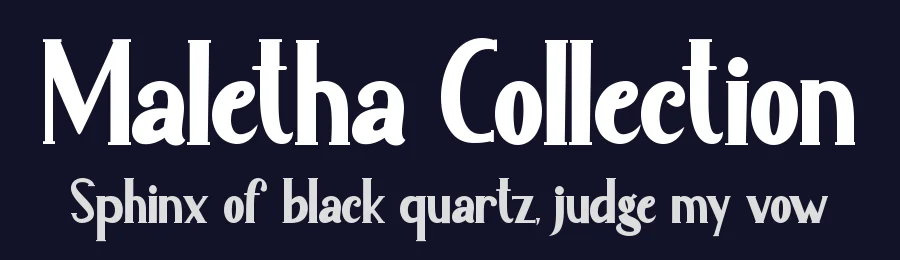 Maletha Collection by Yoga Letter 2021 (Isroni Yoga Prasetya) — Script Handwritten Font — thumbnail 2