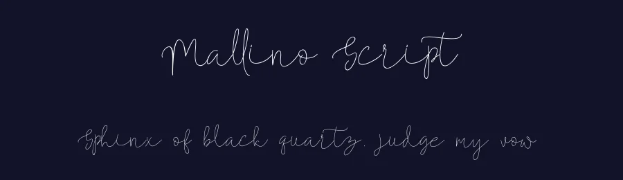 Mallino Script by Old_Studio — Script Handwritten Font — thumbnail 2
