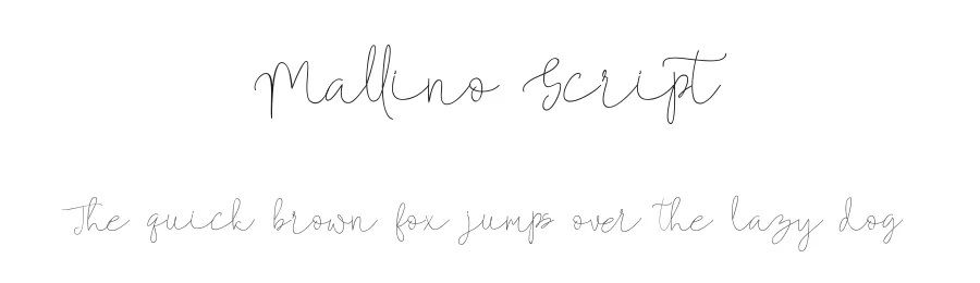 Mallino Script by Old_Studio — Script Handwritten Font