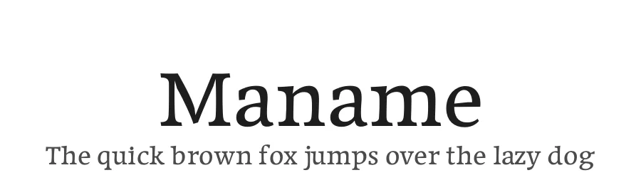 Maname