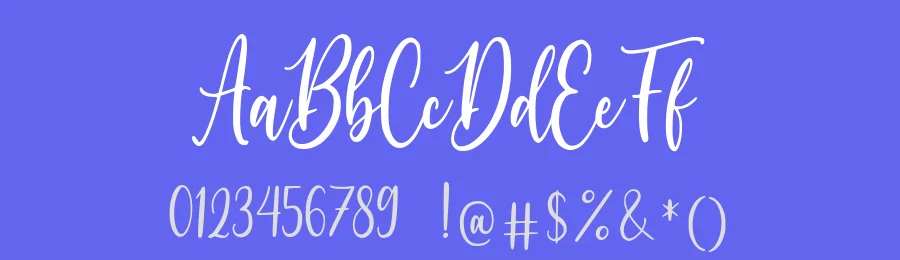 Manchester Script — Script Handwritten Font — thumbnail 3