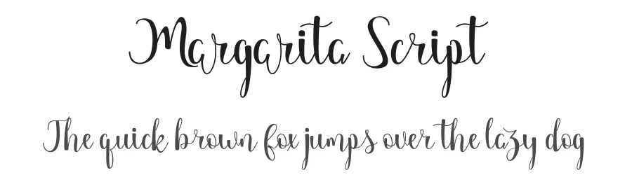 Margarita Script by RtCreative — Script Handwritten Font