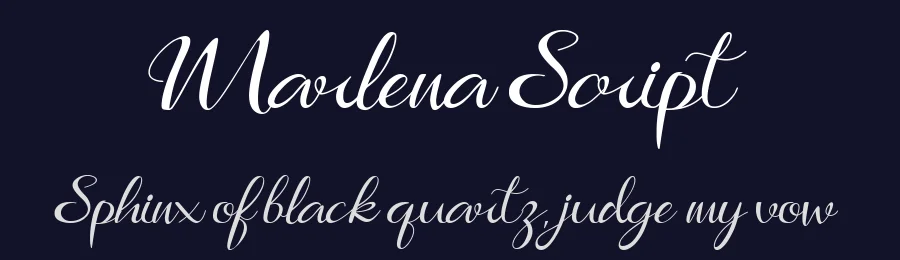 Marlena Script by Akhmad Mukhlas — Script Handwritten Font — thumbnail 2