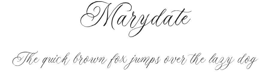 Marydate by Letterhend Studio — Script Handwritten Font
