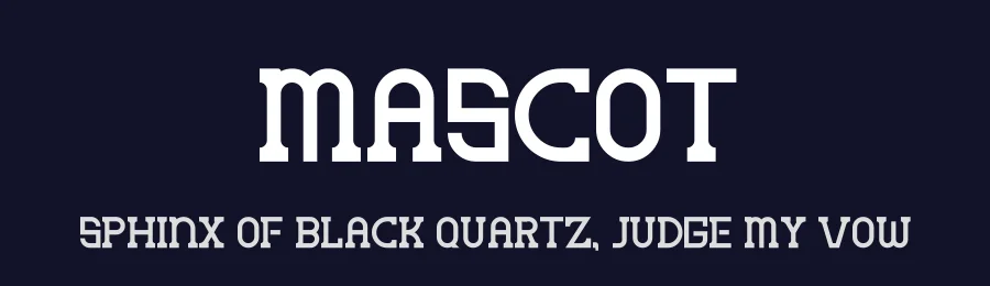 Mascot — Serif Font — thumbnail 2