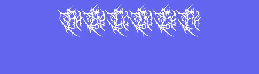 Maskdown — Display Font — thumbnail 3