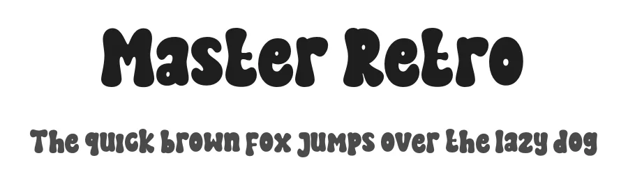 Master Retro by Ahmad Muslimin — Script Handwritten Font