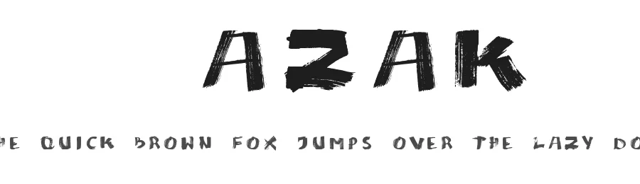 Mazak — Script Handwritten Font