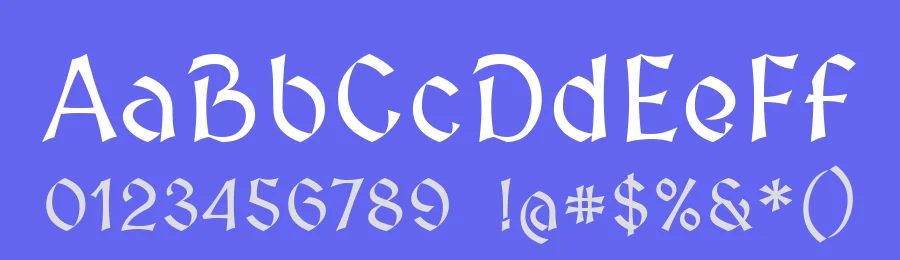 Medieval Sharp — Sans Serif Font — thumbnail 3