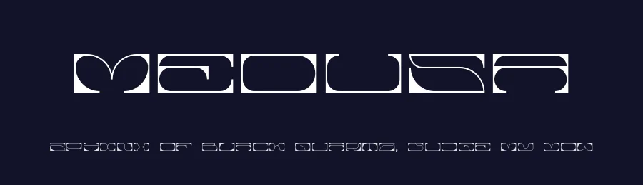 Medusa by Benjamin Vernon — Script Handwritten Font — thumbnail 2