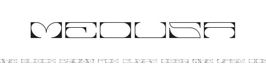 Medusa by Benjamin Vernon — Script Handwritten Font