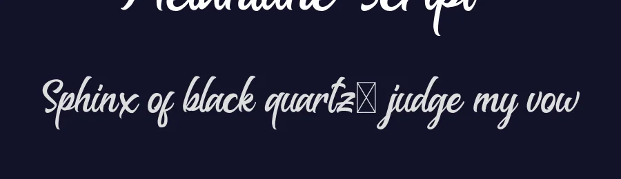 Melantune Script — Script Handwritten Font — thumbnail 2
