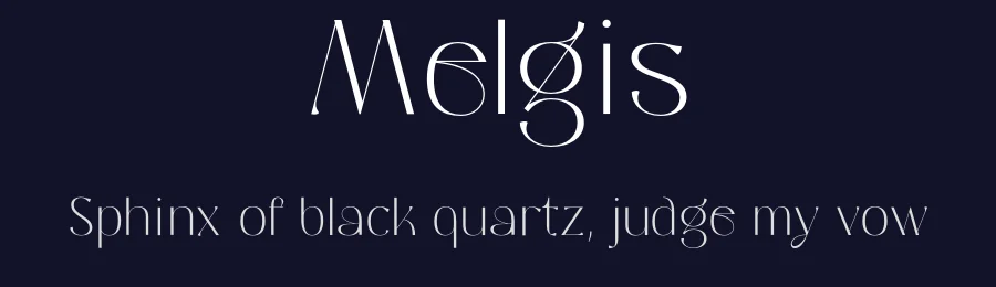 Melgis by Ekayasa | Authentype — Sans Serif Font — thumbnail 2