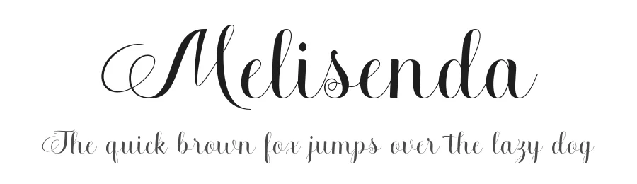 Melisenda by Stripes Studio — Script Handwritten Font