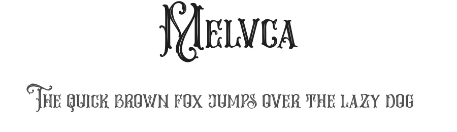 Melvca by TypeAliens — Display Font