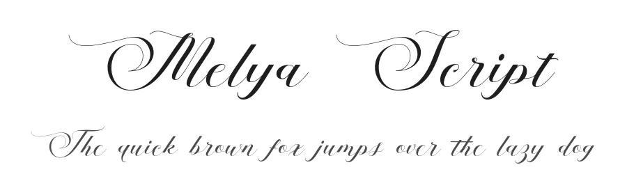 Melya Script by Stripes studio — Script Handwritten Font