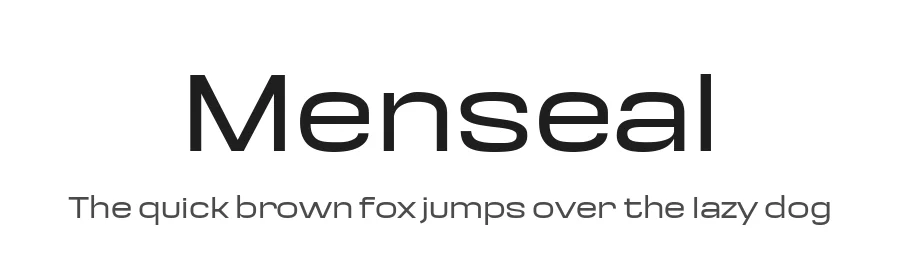 Menseal by By Abdul Artega — Sans Serif Font