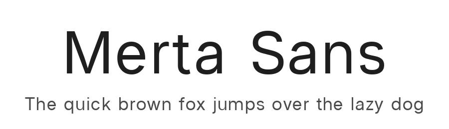Merta Sans by Diki Pradipta Tri Atmojo — Sans Serif Font