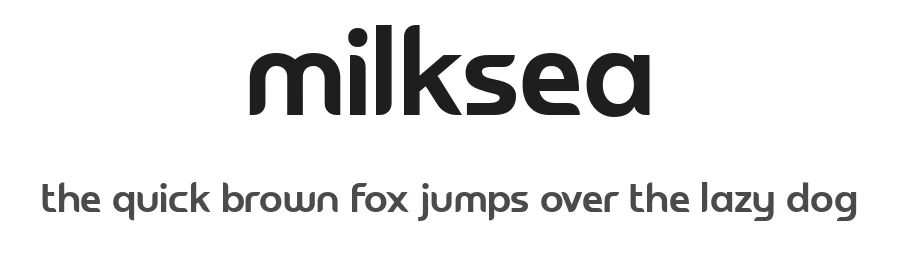 Milksea by Drizy Studio β Sans Serif Font