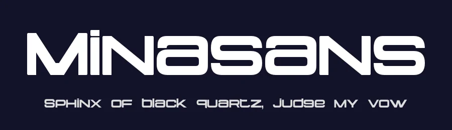 Minasans by Basnistudio©[Bery Ari Sandi] — Sans Serif Font — thumbnail 2