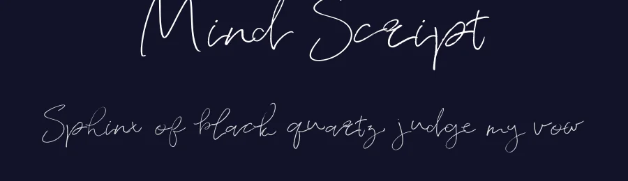 Mind Script by Rabia Coşkun — Script Handwritten Font — thumbnail 2