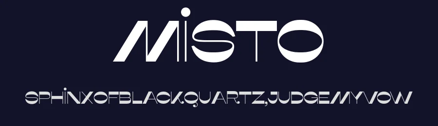 Misto by Katerina Korolevtseva — Sans Serif Font — thumbnail 2